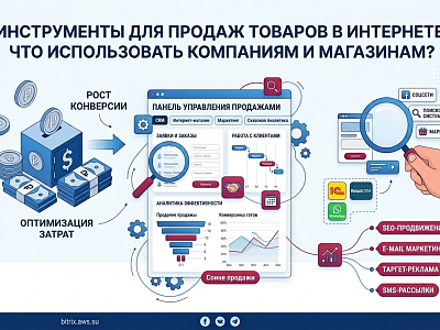 Инструменты для продаж товаров в интернете: что использовать компаниям и магазинам?